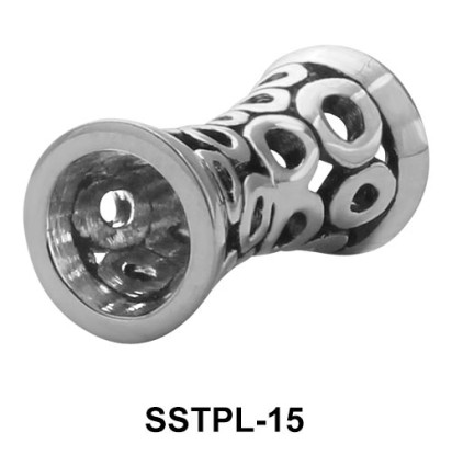 Hollow Circles Plugs and Tunnels SSTPL-15